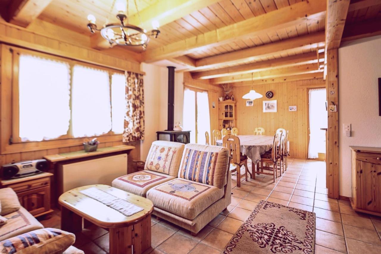 Typical Chalet In The Heart Of The Mountains Villa Saviese Luaran gambar